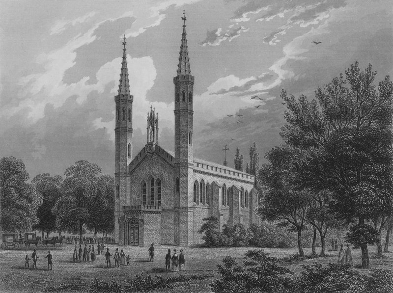 The New Church in Charlottenburg, Berlin by German School