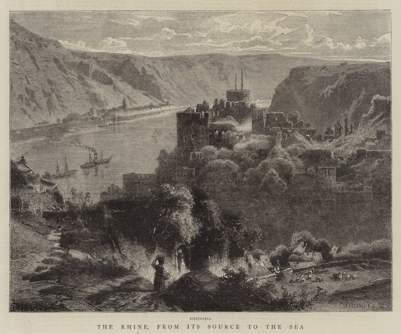 The Rhine, from its Source to the Sea by German School