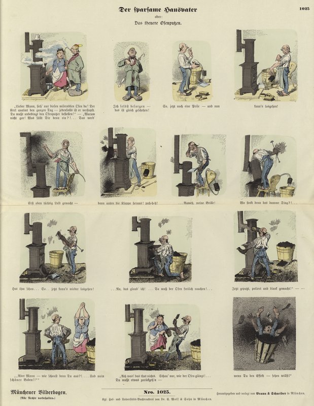 The Thrifty Househusband by German School