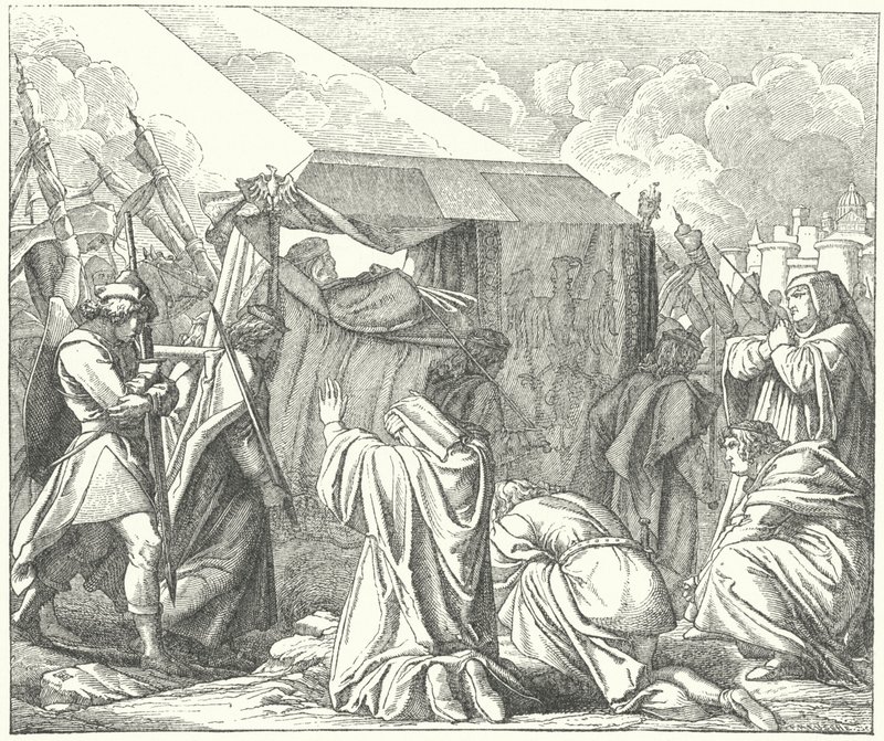 The Body of the Holy Roman Emperor Henry VII is Taken to Pisa for Burial by German School