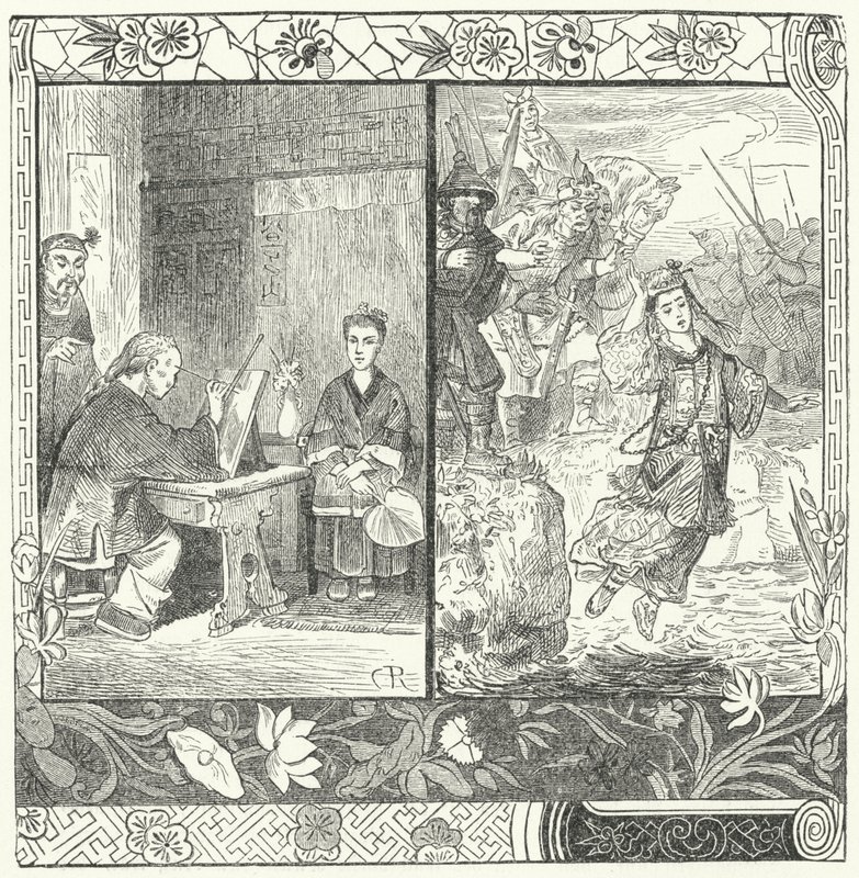 The death of Wang Zhaojun in Ma Zhiyuan