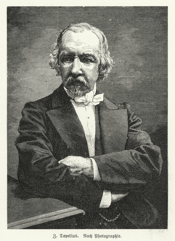 Zachris Topelius, Swedish-speaking Finnish novelist, poet, journalist and historian by German School