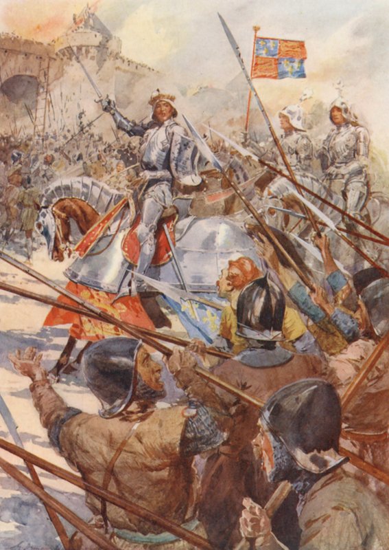 Shakespeare, King Henry V by Gertrude E. Demain (after) Hammond