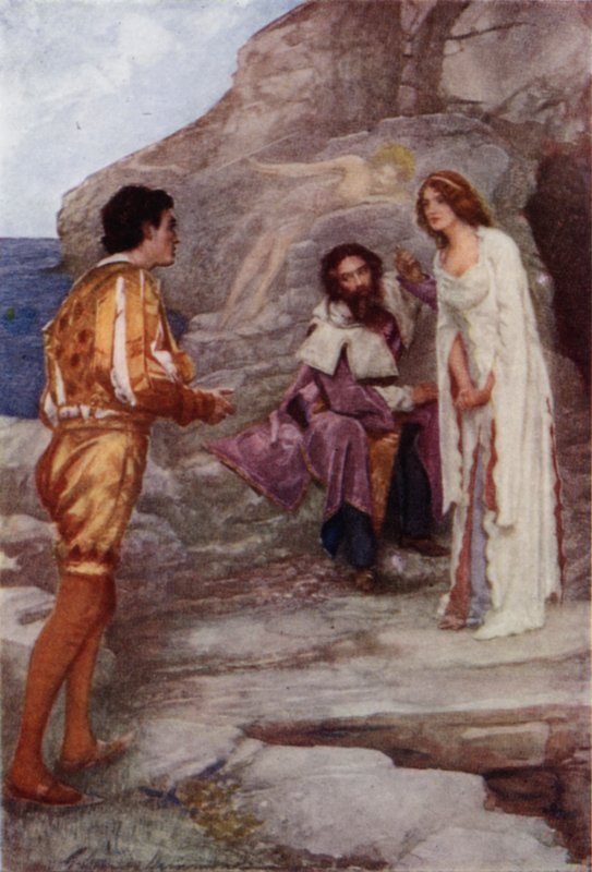 The Tempest by Gertrude E. Demain (after) Hammond