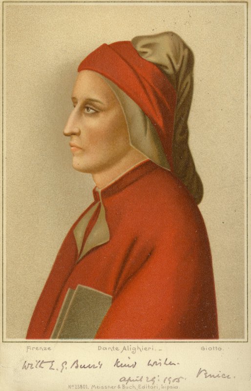 Dante Alighieri, Italian poet by Giotto di Bondone