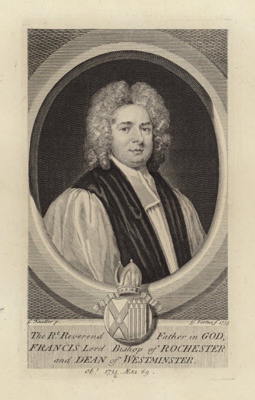 Francis Lord Bishop of Rochester by Godfrey Kneller