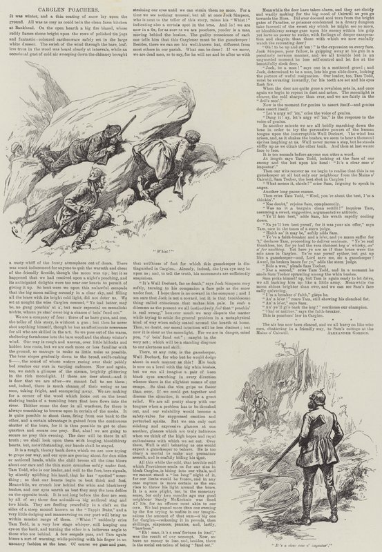 Carglen Poachers by Gordon Frederick Browne