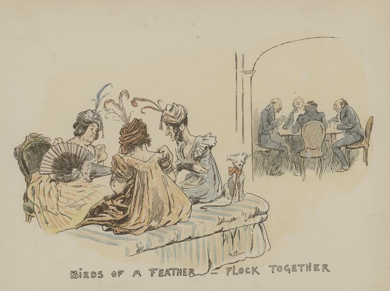 Birds of a Feather Flock Together by Gordon Frederick Browne