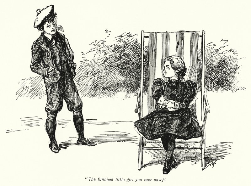 Illustration for The Story of the Treasure Seekers by E Nesbit by Gordon Frederick Browne