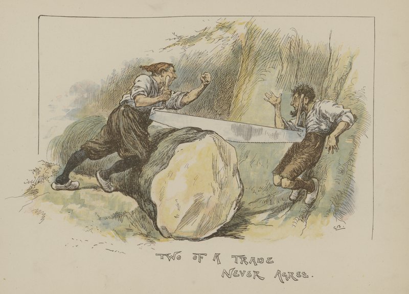 Two of a Trade Never Agree by Gordon Frederick Browne