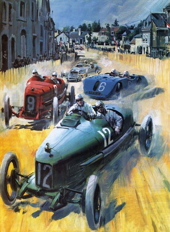 British Grand Prix victory by Graham Coton