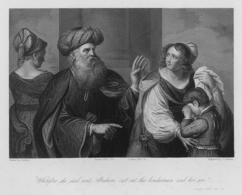 Cast out this Bondswoman and her Son, Genesis XXI by Guercino