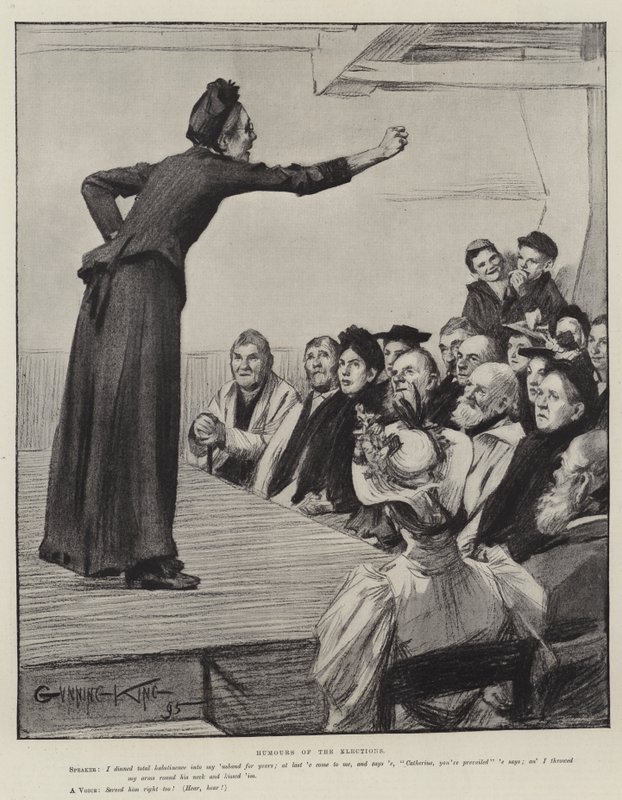 Humours of the Elections by Gunning King