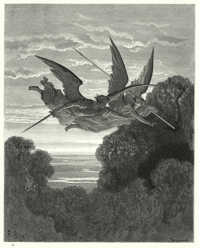 Illustration for Milton