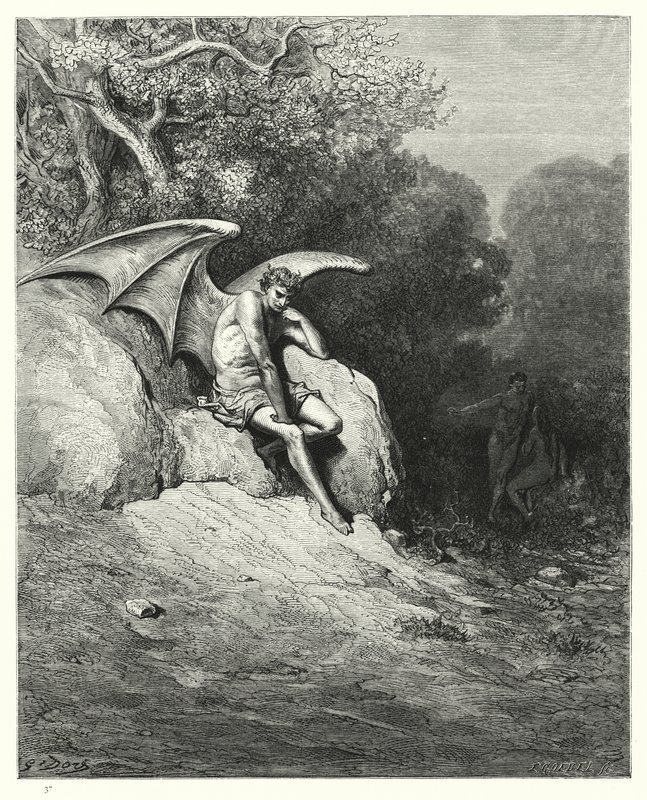 Illustration for Milton
