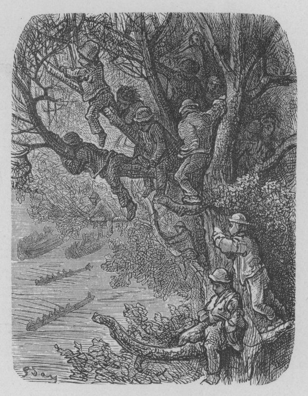 In the Front Rows by Gustave after Dore