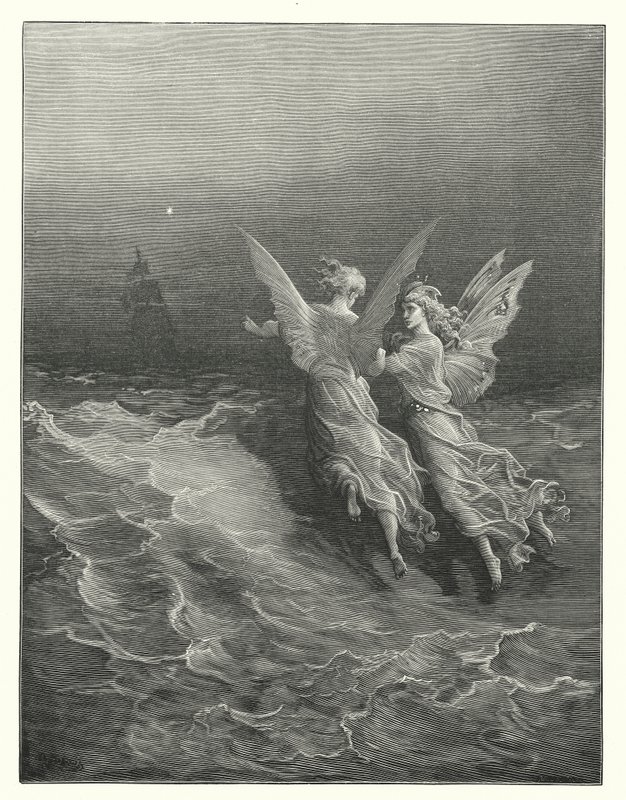 Gustave Dore Illustration for Coleridge