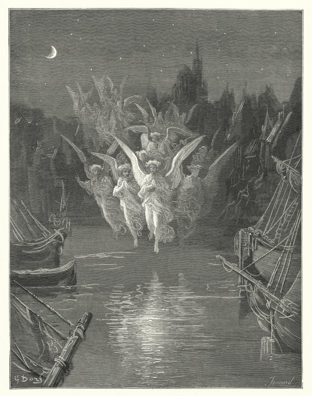 Gustave Dore illustration for Coleridge