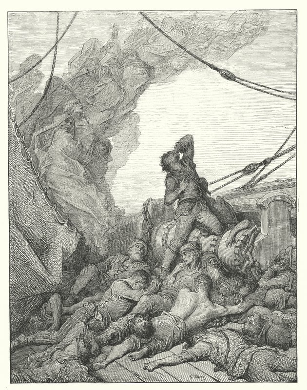 Gustave Dore Illustration for Coleridge