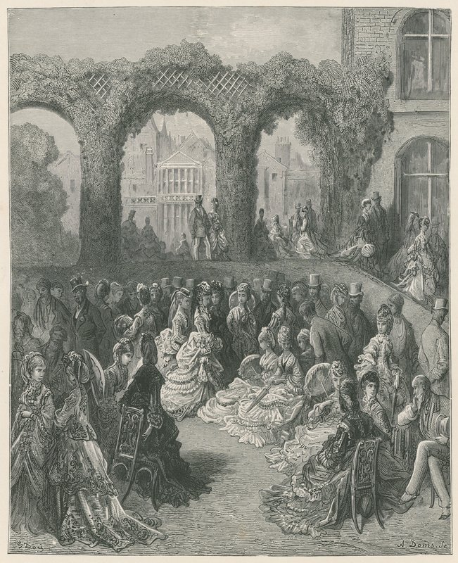 Holland House, Middlesex by Gustave Dore
