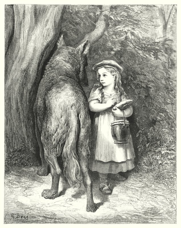 Little Red Riding Hood by Gustave Dore