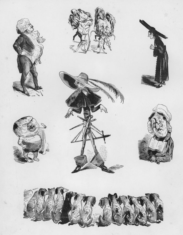 Sketches Humorous and Grotesque by Gustave Dore by Gustave Dore