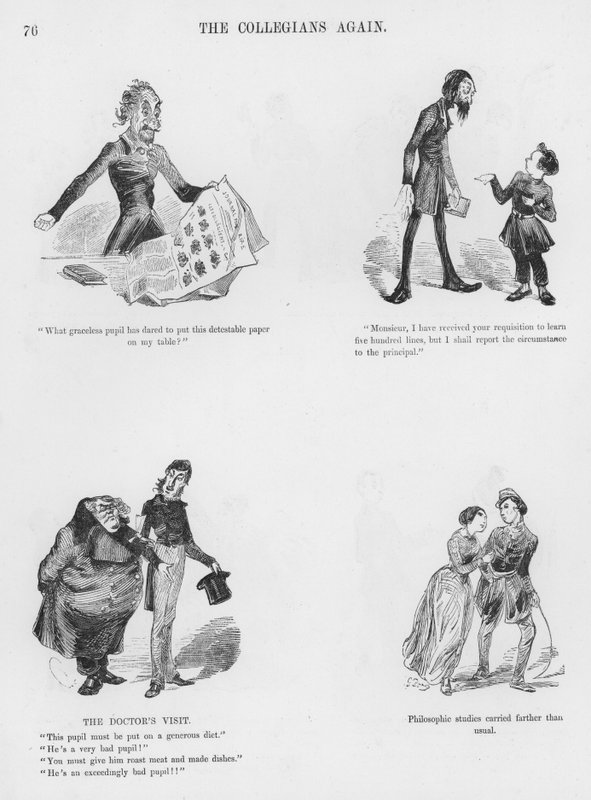 Sketches Humorous and Grotesque by Gustave Dore (engraving) by Gustave Dore