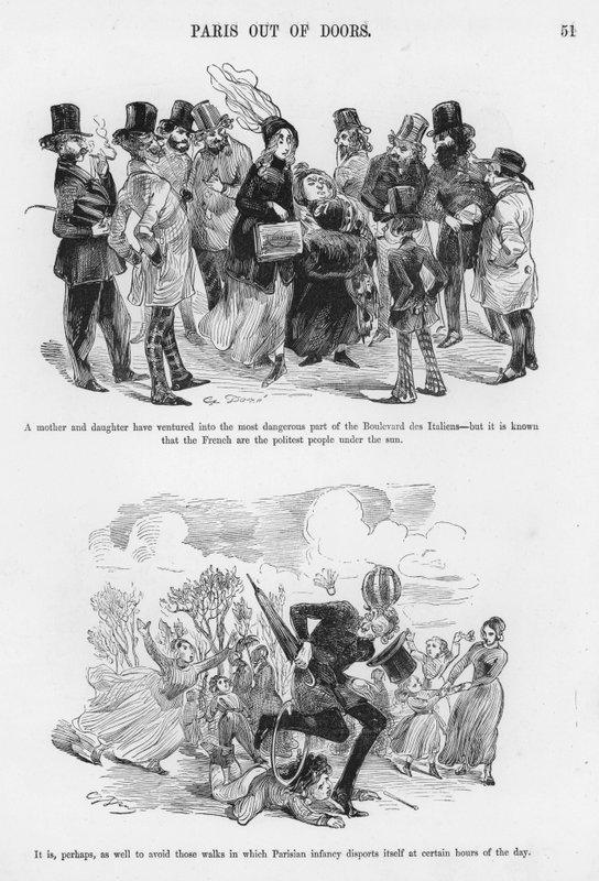 Sketches Humorous and Grotesque by Gustave Dore (engraving) by Gustave Dore