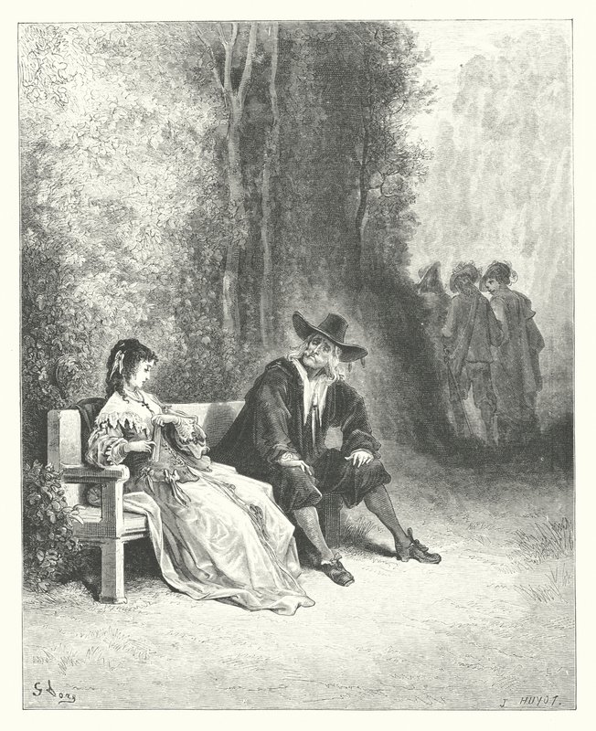 The Fables of La Fontaine: The Maiden by Gustave Dore