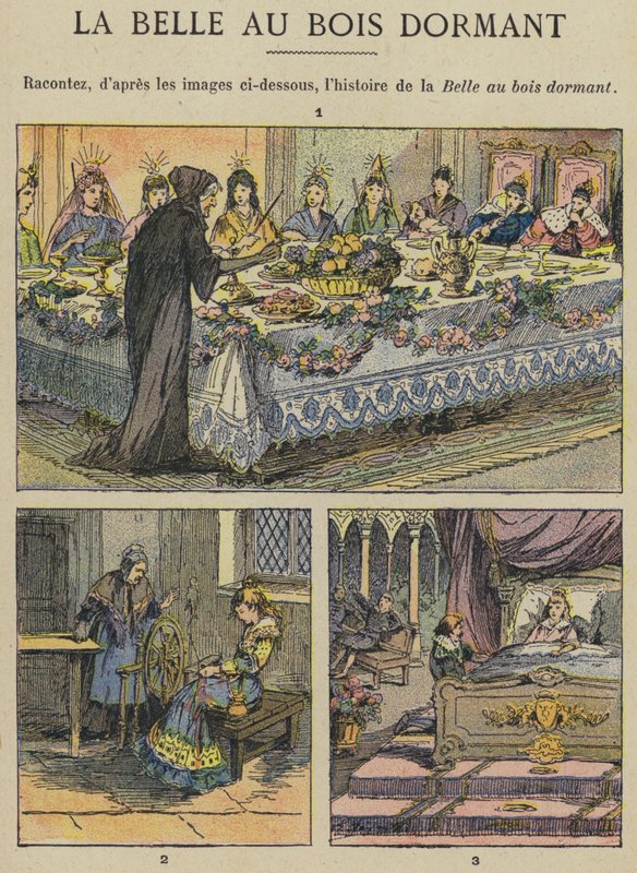 Sleeping Beauty by Gustave Fraipont
