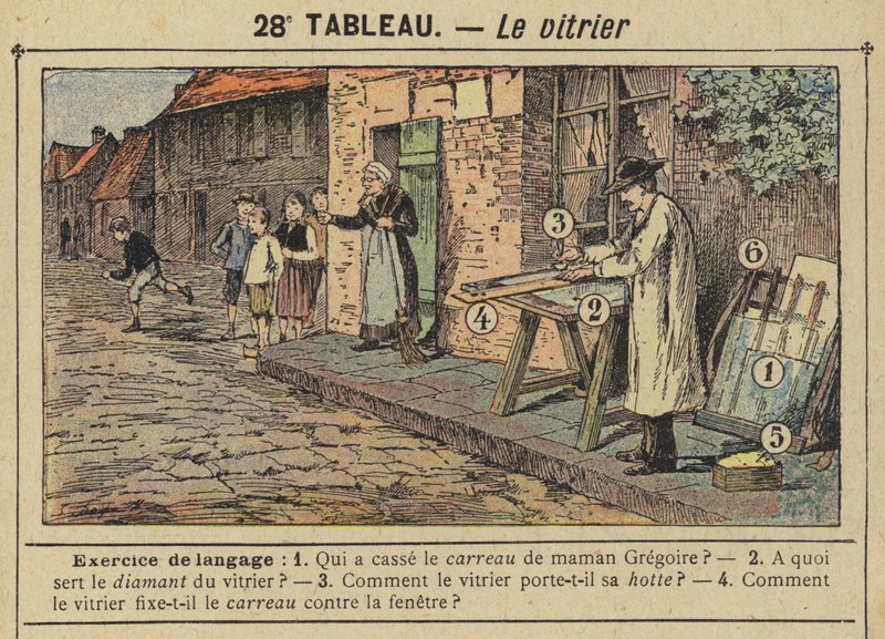 The Glazier by Gustave Fraipont