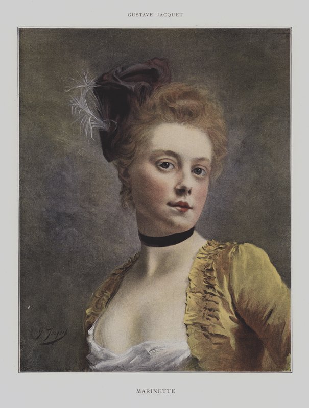 Marinette by Gustave Jacquet