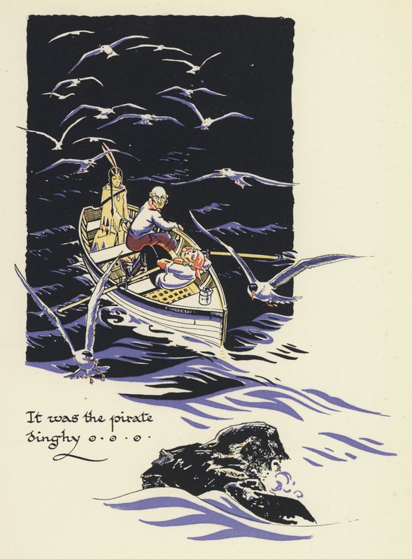 Peter Pan and Wendy: It was the pirate dinghy by Gwynedd M. Hudson