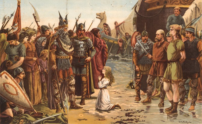 A Viking Victory by H. Walker