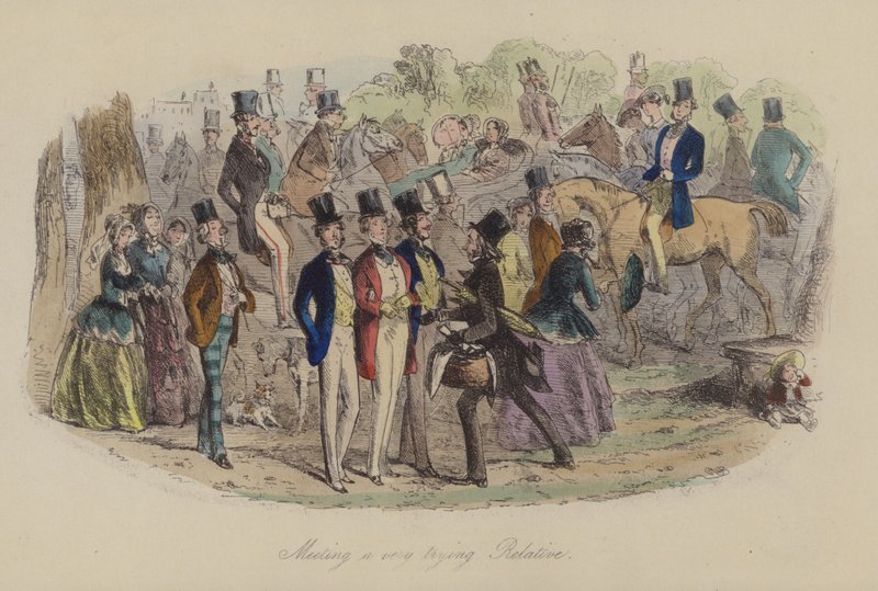 Illustration for Lewis Arundel or The Railroad of Life by Frank E Smedley by after Hablot Knight Browne