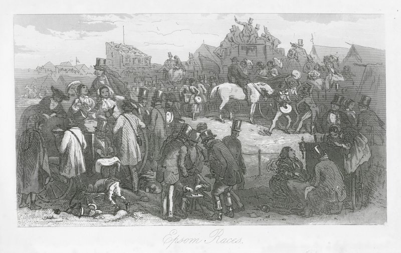 London Streets: Epsom Races by Hablot Knight (1815 92) Browne