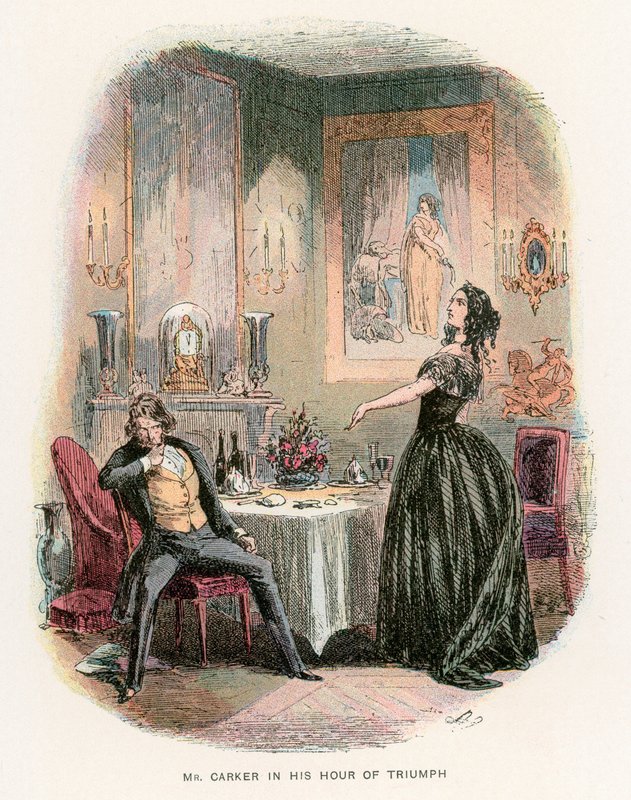 Illustration for Dombey and Son by Hablot Knight Browne