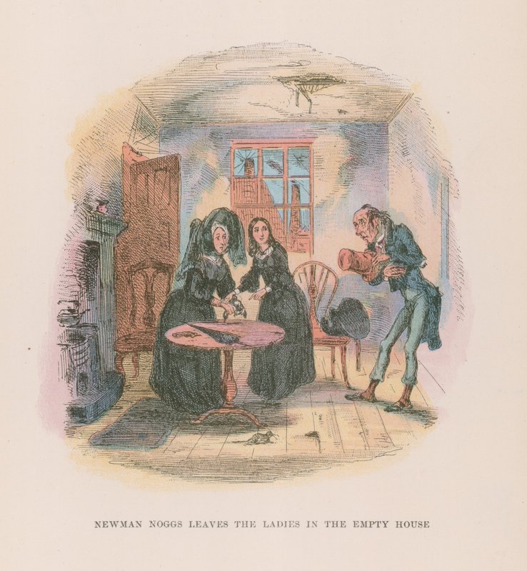 Illustration for Nicholas Nickleby by Hablot Knight Browne