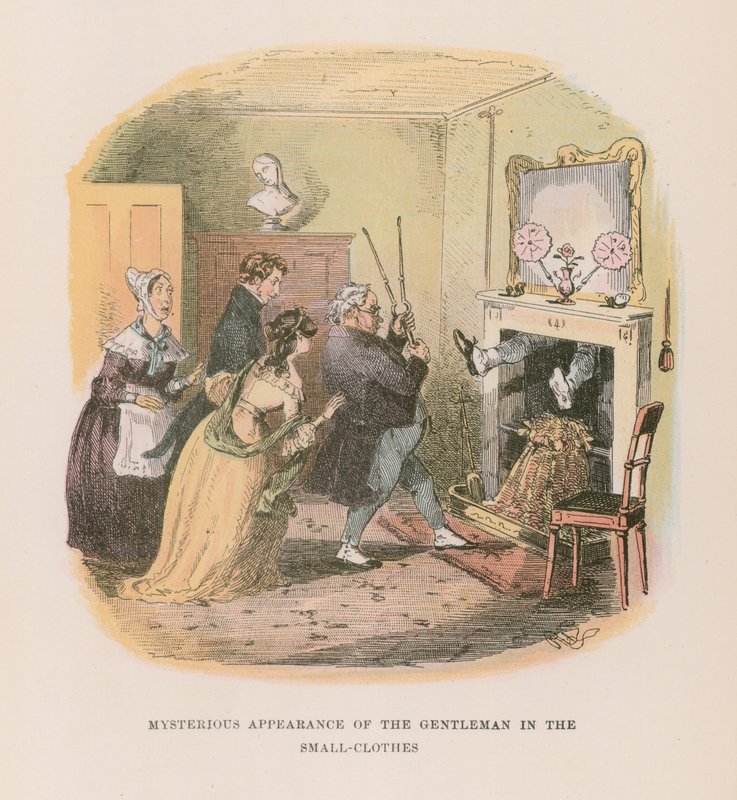 Illustration for Nicholas Nickleby by Hablot Knight Browne