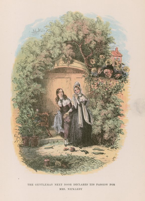 Illustration for Nicholas Nickleby by Hablot Knight Browne