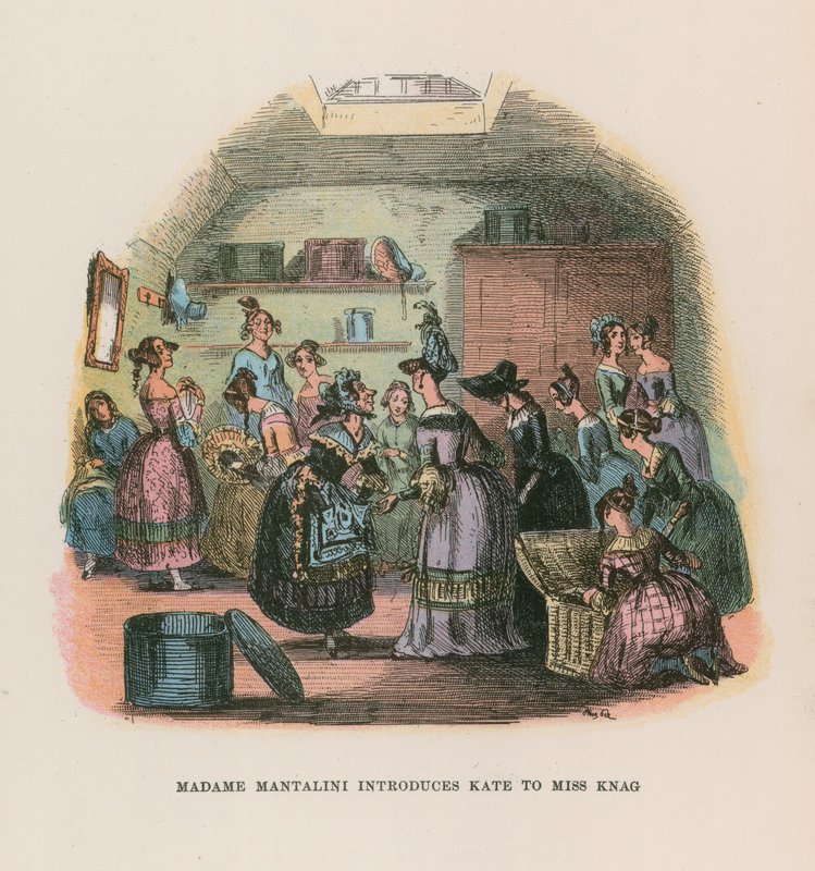 Illustration for Nicholas Nickleby by Hablot Knight Browne