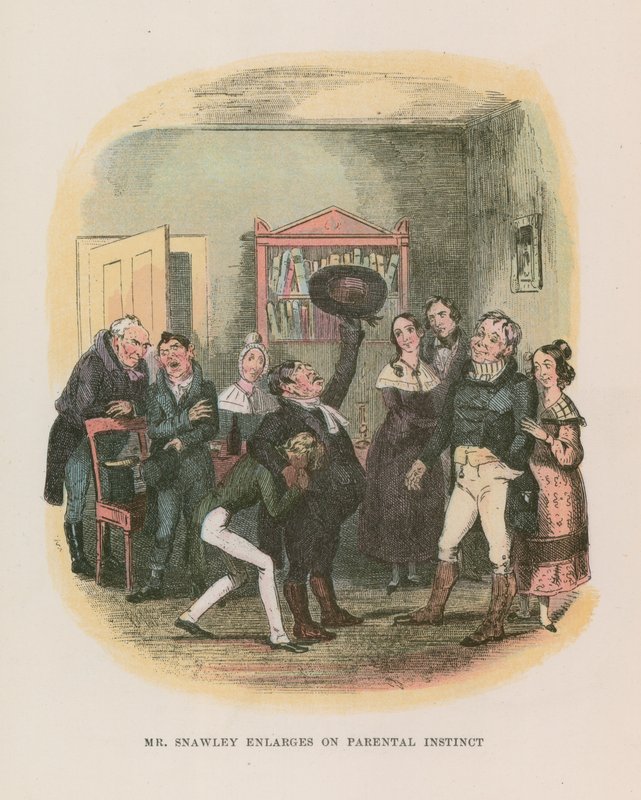 Illustration for Nicholas Nickleby by Hablot Knight Browne