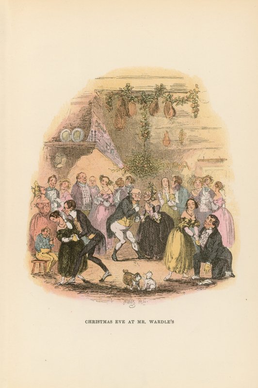 Illustration for Pickwick Papers by Hablot Knight Browne