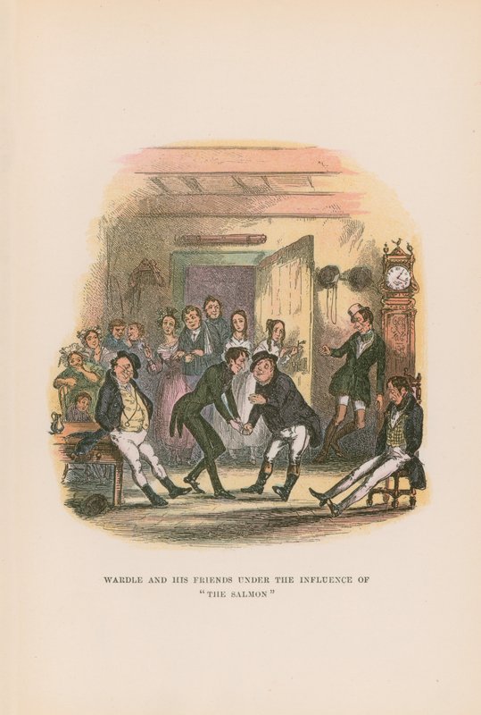 Illustration for Pickwick Papers by Hablot Knight Browne