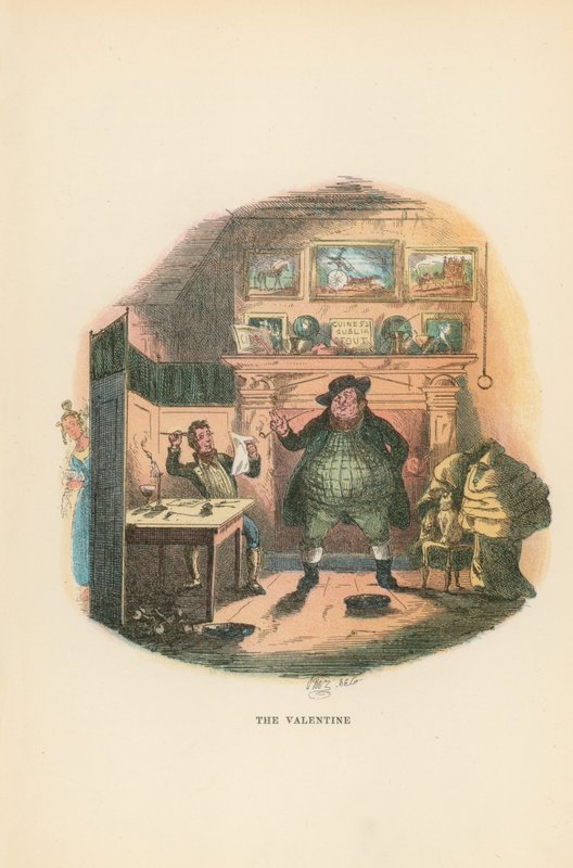 Illustration for Pickwick Papers by Hablot Knight Browne