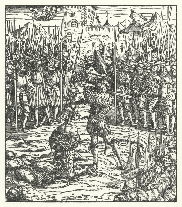 Execution of the Leaders of an Uprising Against the Rule of Archduke Maximilian of Austria in Flanders by Hans (after) Burgkmair