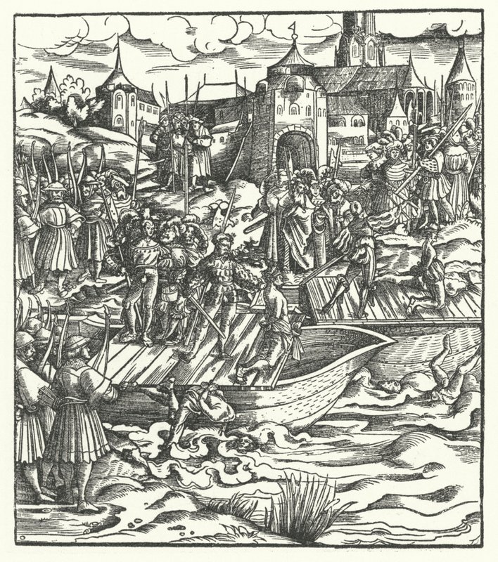 Execution of the Leaders of an Uprising Against the Rule of Archduke Maximilian of Austria in Ghent by Hans Burgkmair