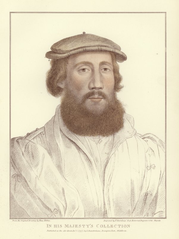 Anonymous man by Hans Holbein der Jüngere