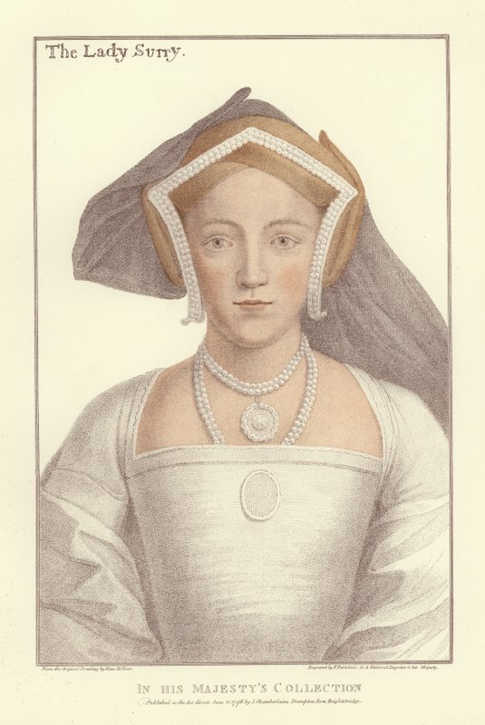 Frances Howard, Countess of Surrey by Hans Holbein der Jüngere