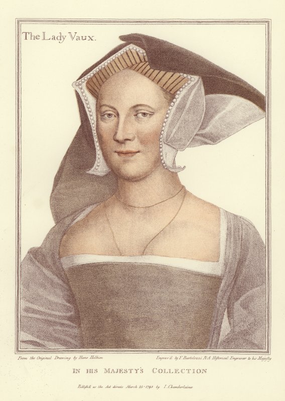 The Lady Vaux by Hans Holbein der Jüngere